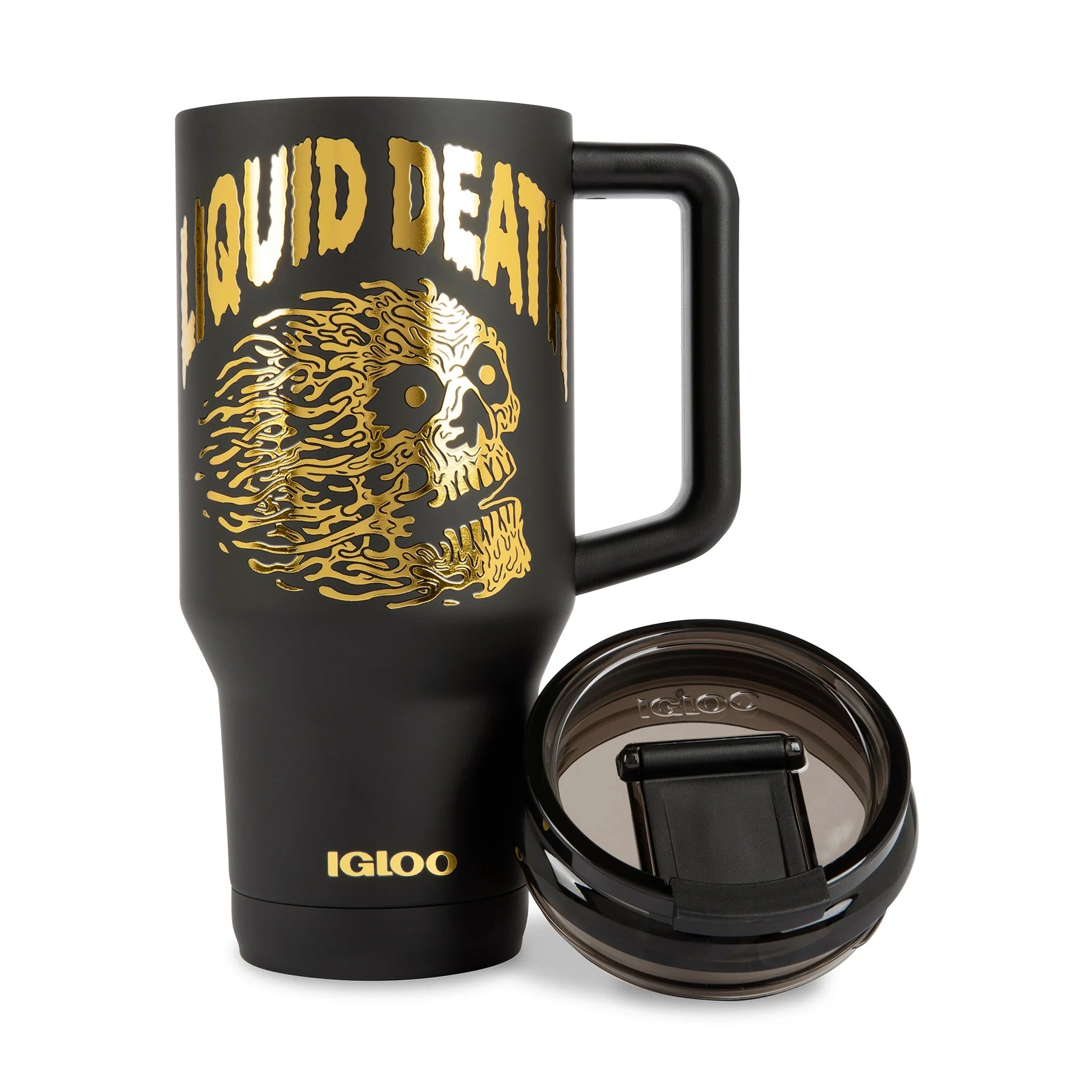 Liquid Death x Igloo Cold-Blooded Travel Mug - Image 3