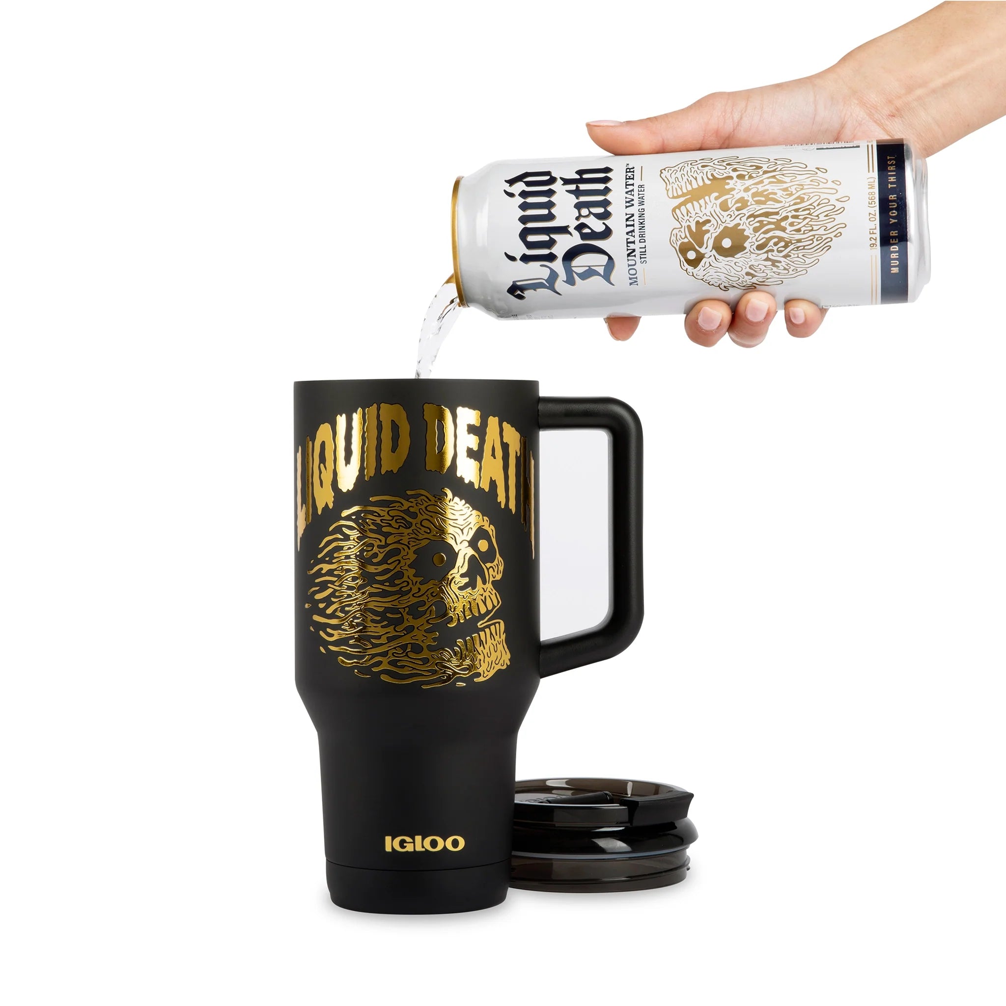 Liquid Death x Igloo Cold-Blooded Travel Mug - Image 4