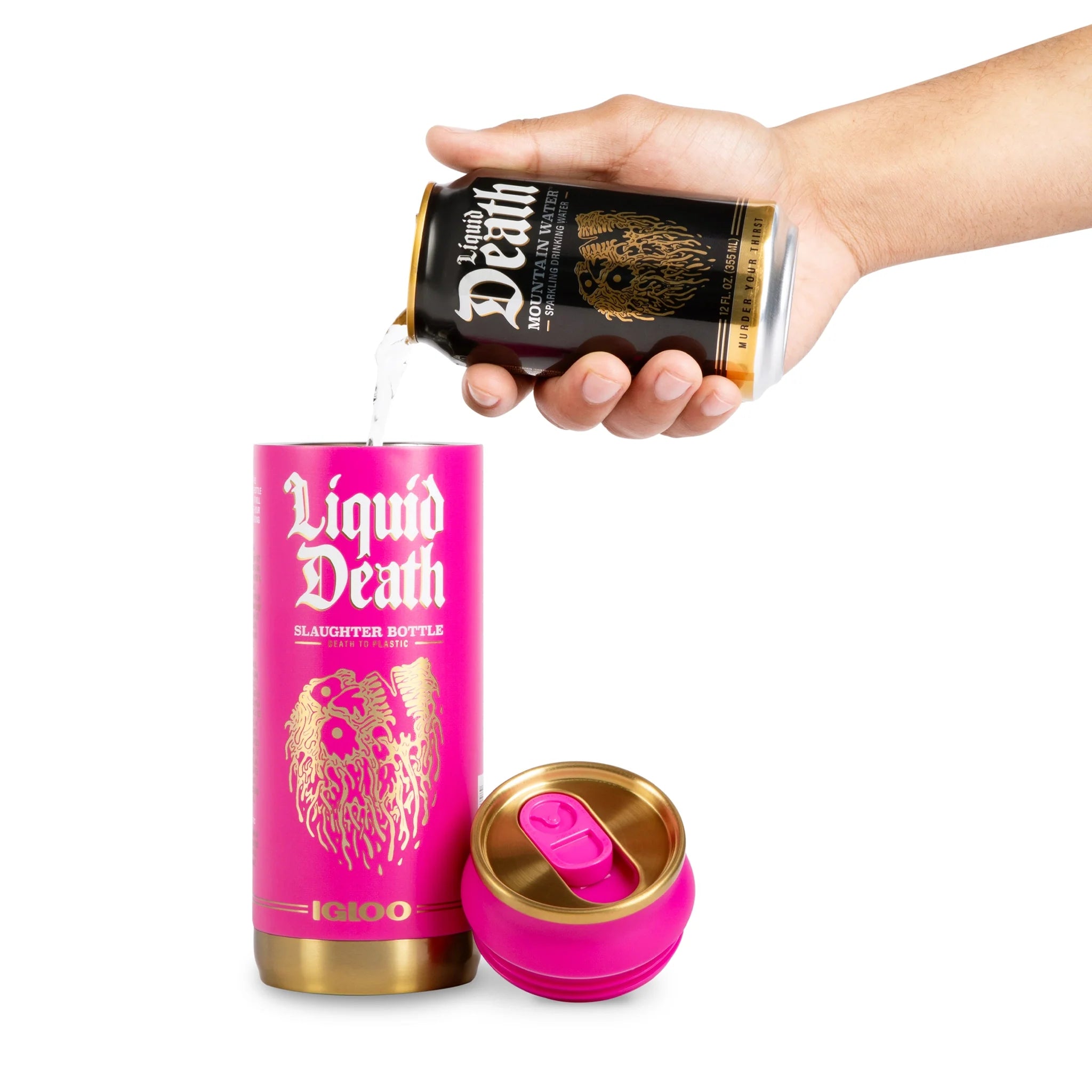 Liquid Death x Igloo Reusable Slaughter Bottle - Image 5