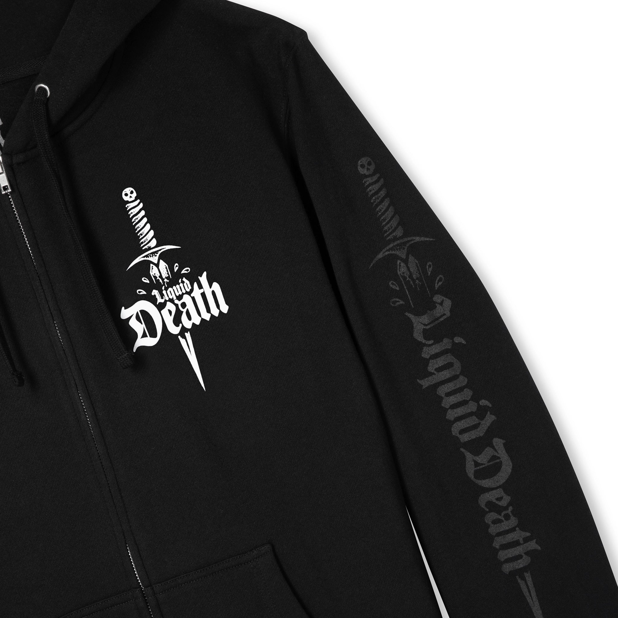 Unforeseen Death Zip Hoodie - Image 4