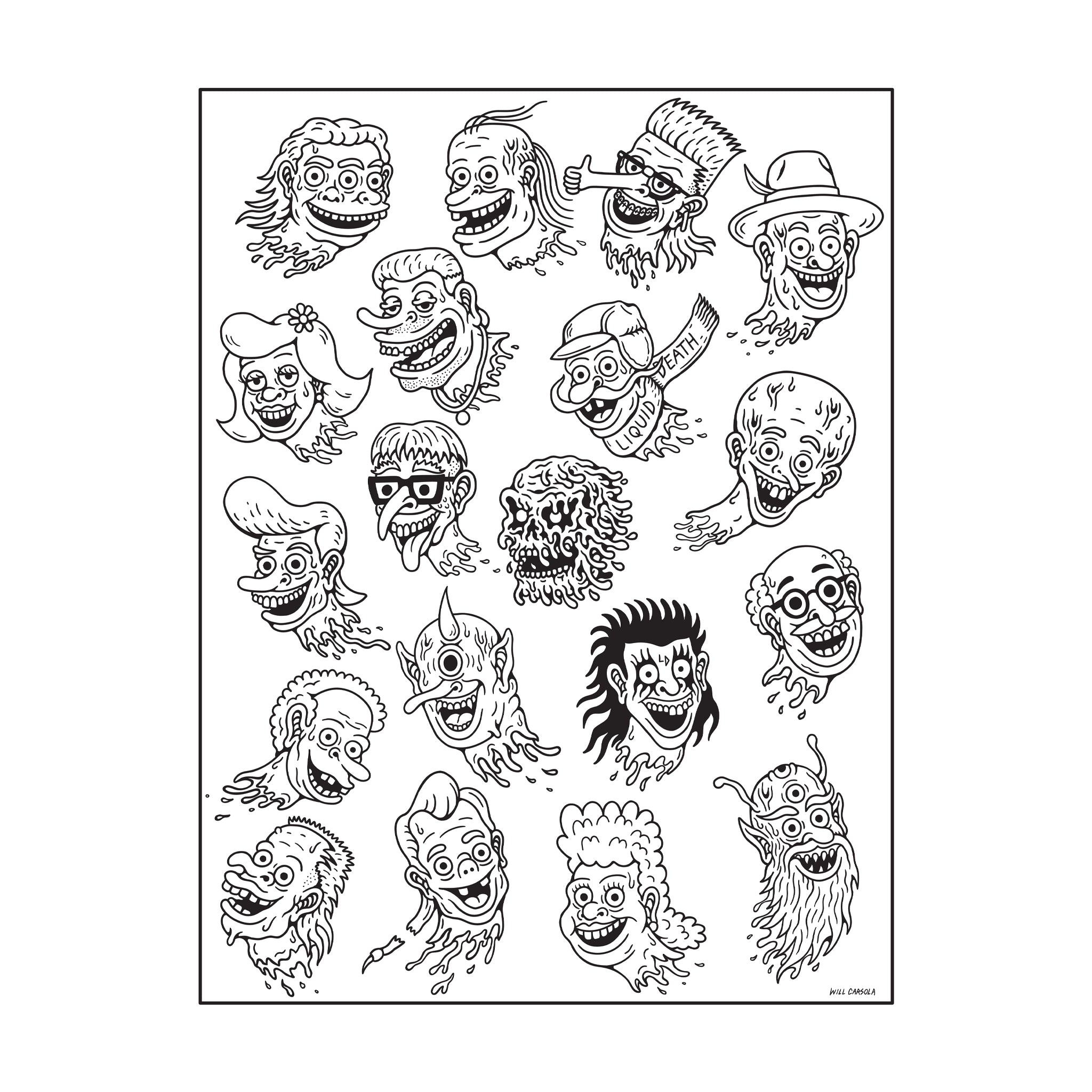 Liquid Death: The Official Coloring Book - Image 4