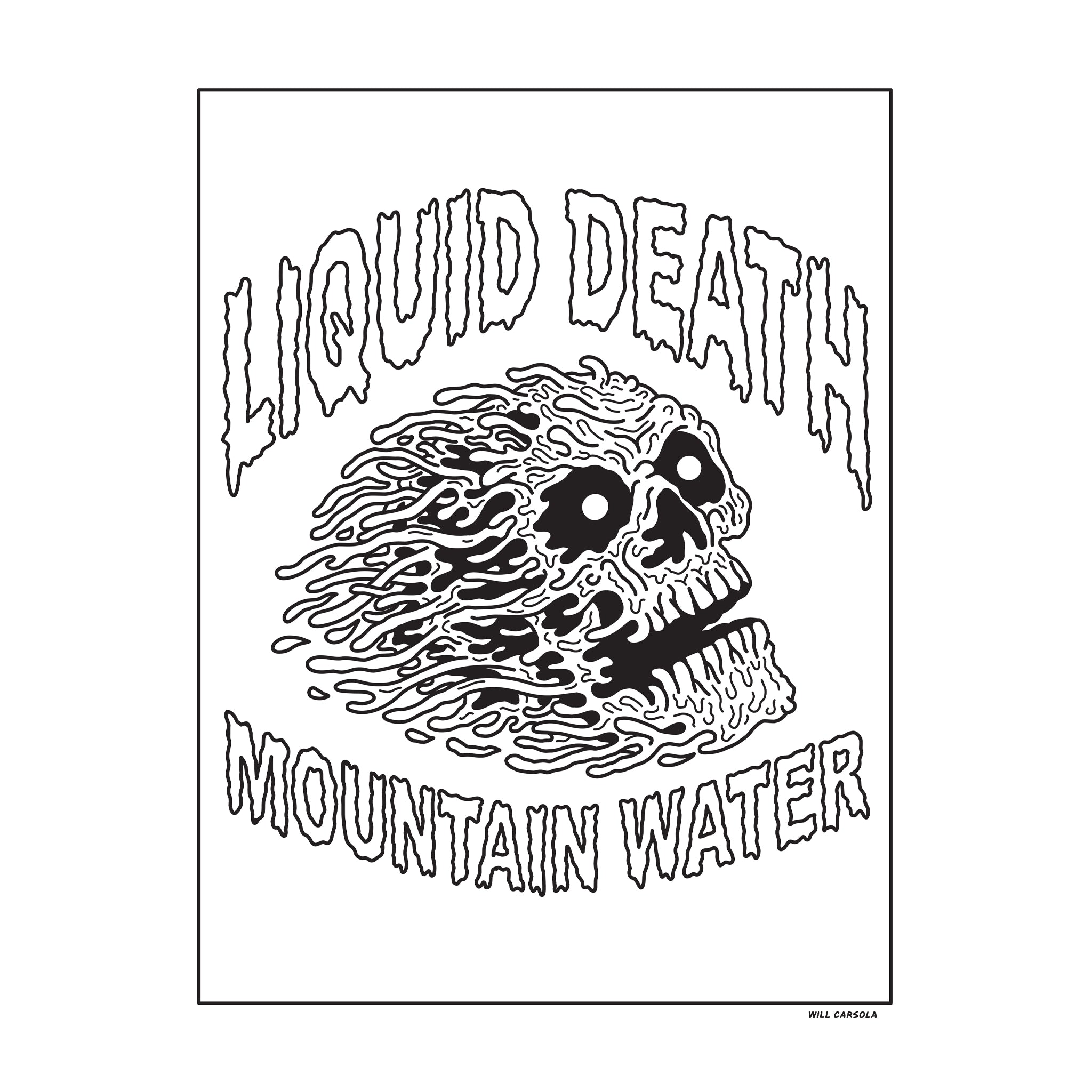 Liquid Death: The Official Coloring Book - Image 6